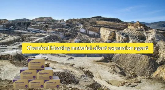 Chemical blasting material-silent expansion agent
